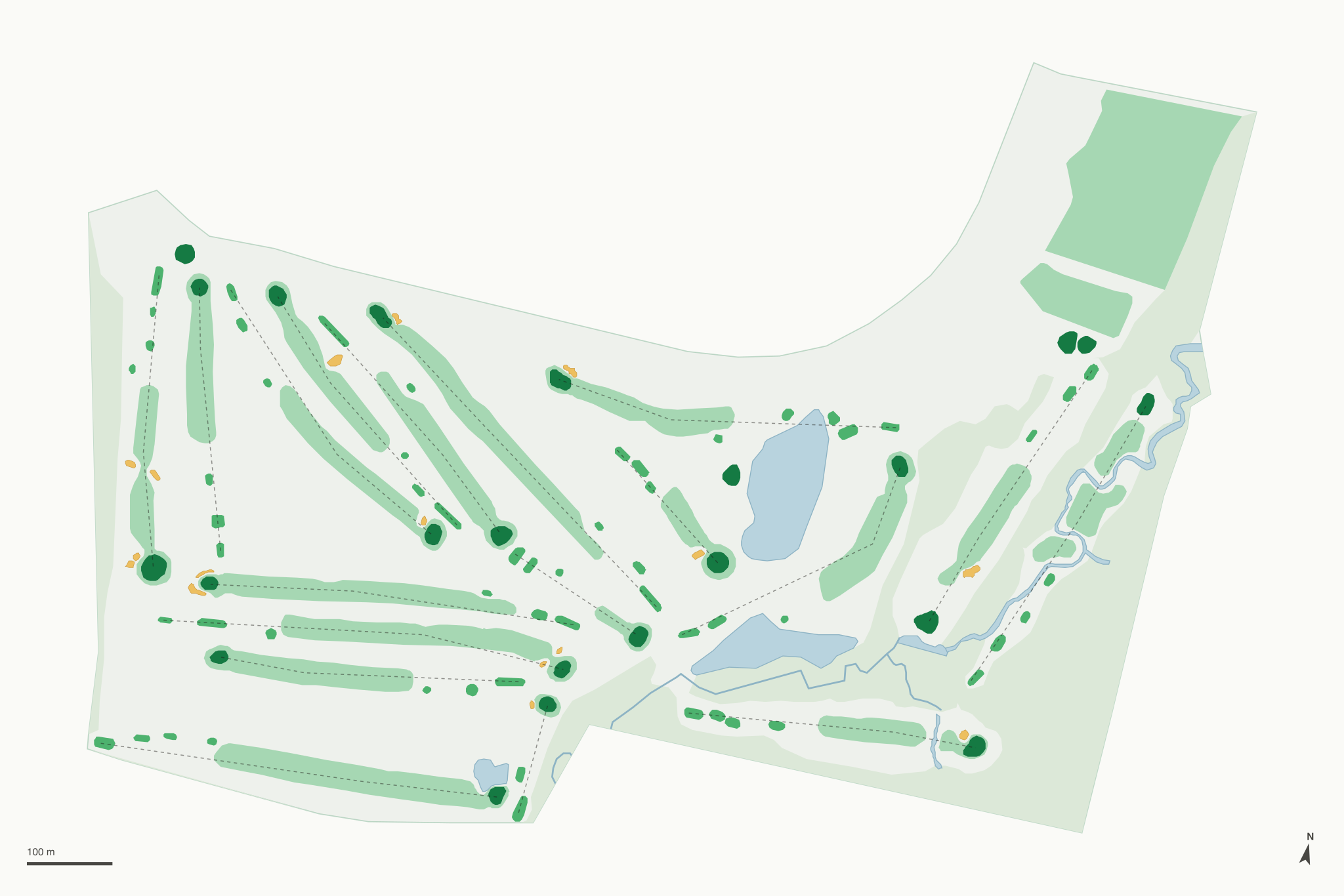 Map of Safari Golf Club