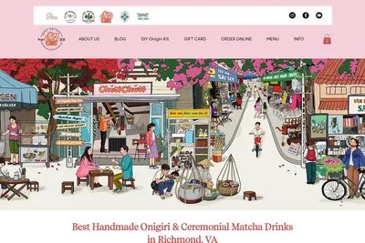 Chumchum Onigiri - Staples Mill website homepage