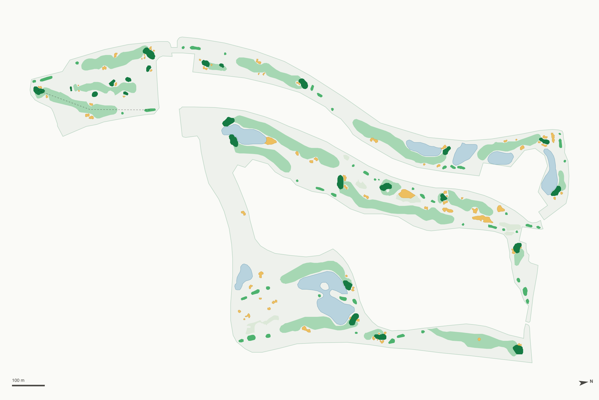 Map of The Boca Raton Golf Club