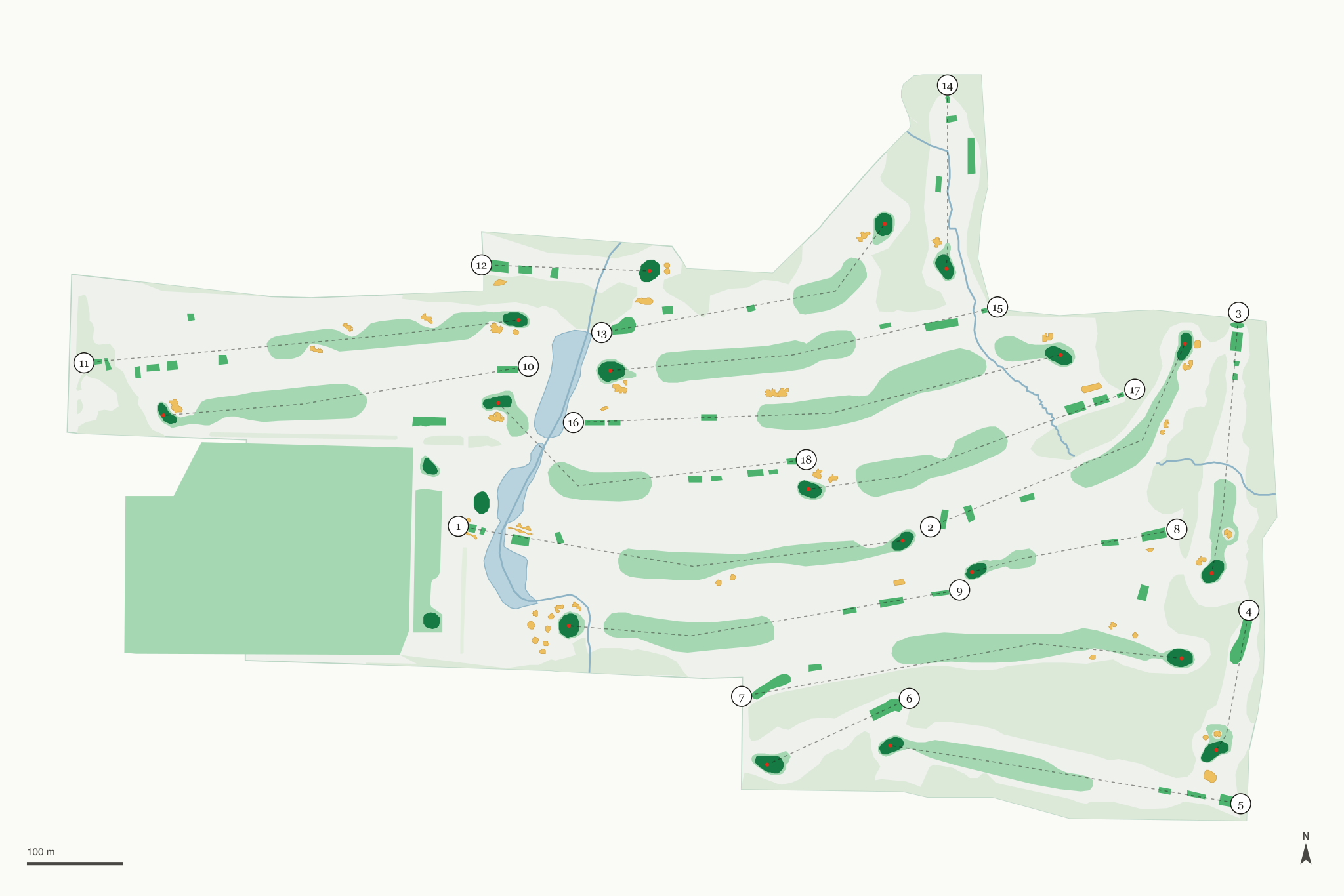 Map of Brookledge Golf Club