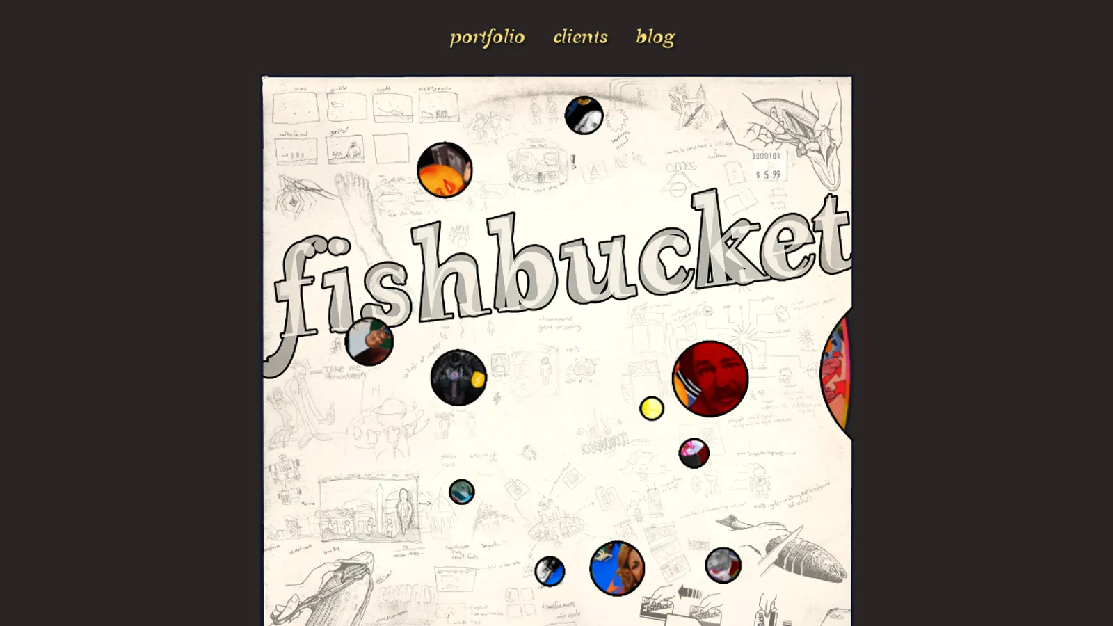 Screenshot of the Fishbucket, Inc. homepage