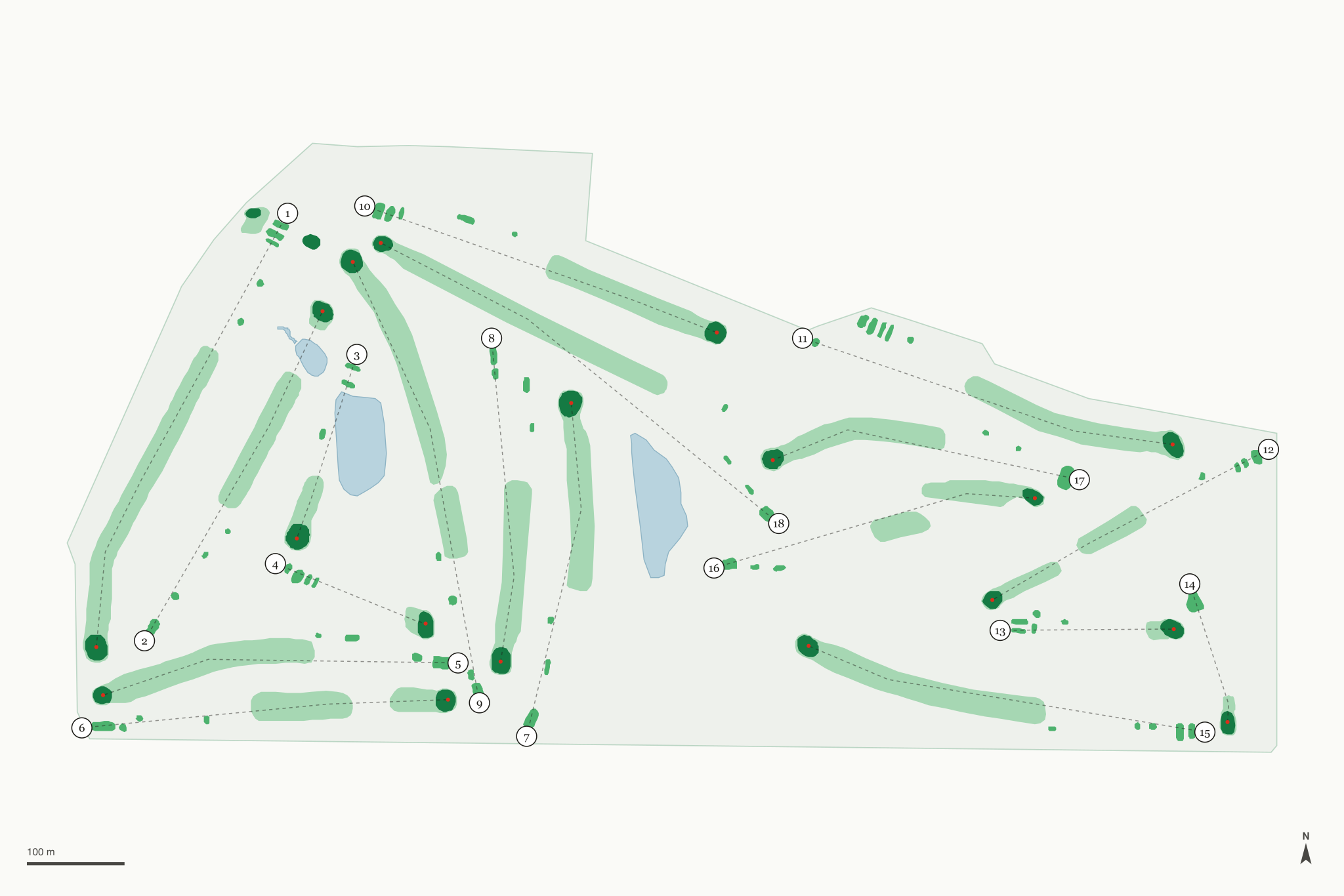 Map of Excelsior Springs Golf Club